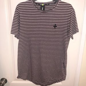 Criminal Damage Red Striped Shirt